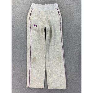 Under Armour Storm Loose Fit Sweatpants (Youth‎ Medium) Gray/Purple